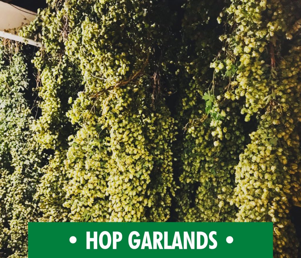 Hop Garlands from The Hop Pocket